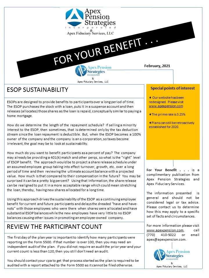 Review the Participant Count