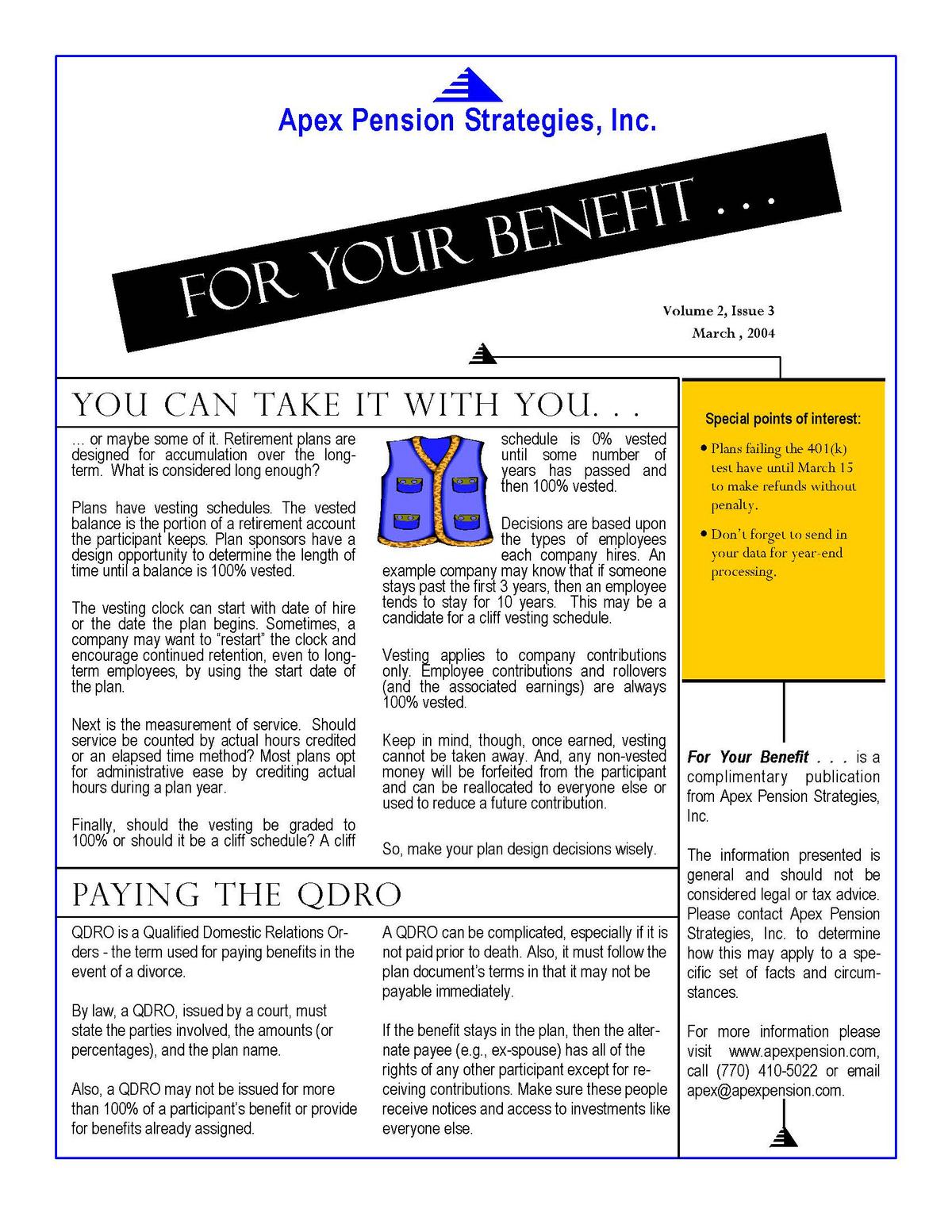 Paying The QDRO