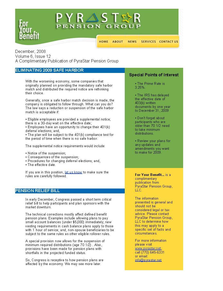 Pension Relief Bill